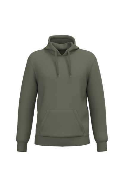 Sweat à capuche recyclé K4041 KARIBAN vert caper - 280g/m²