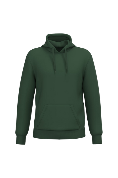 Sweat à capuche recyclé K4041 KARIBAN vert forêt - 280g/m²
