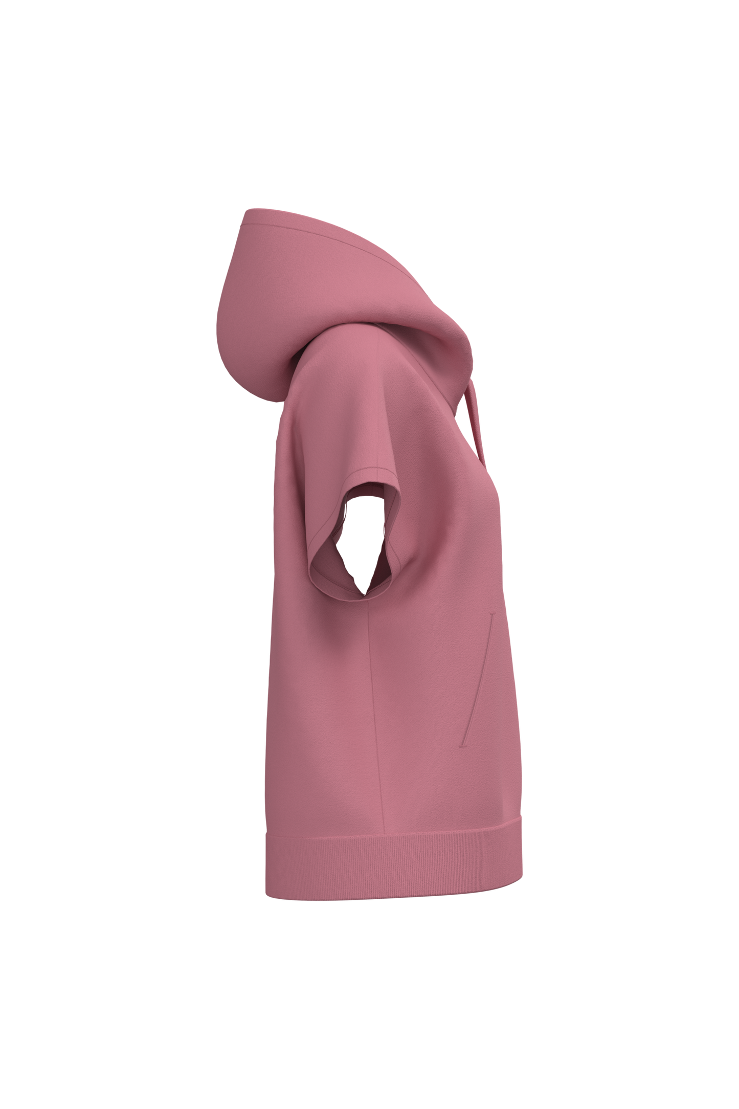 Sweat-shirt NS446 Native Spirit Antique Rose - Vue face - French Terry 280g/m² coton bio