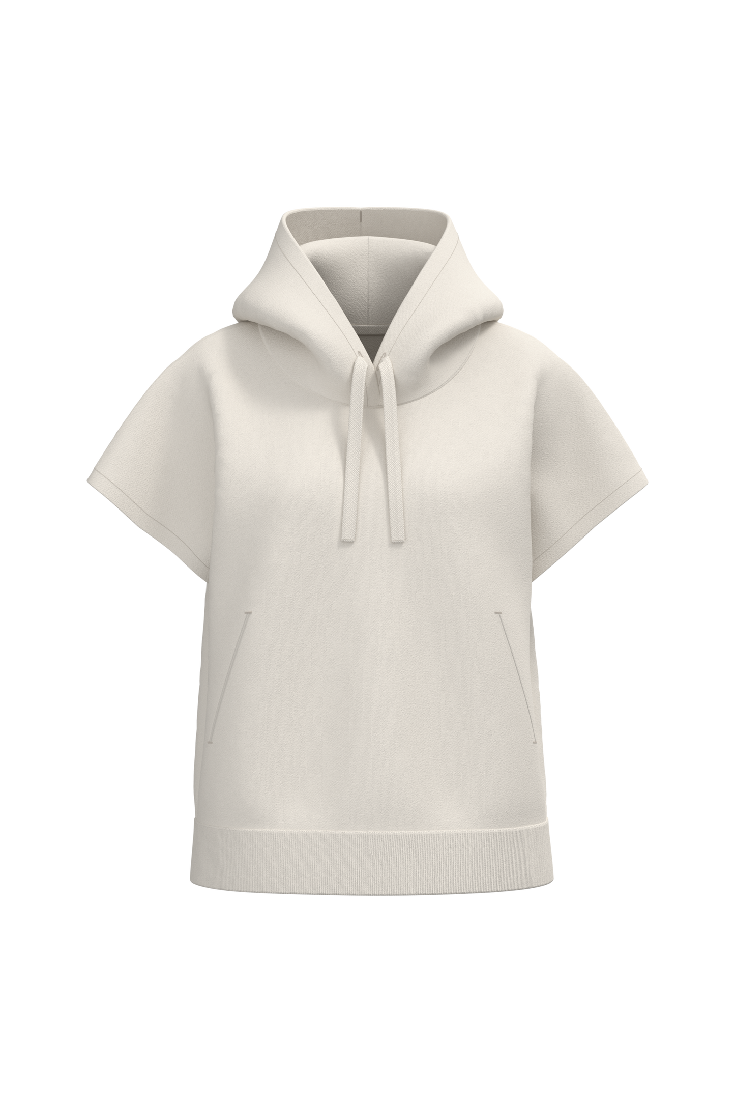 Sweat-shirt NS446 Native Spirit Ivory écru - Produit plat - French Terry écoresponsable