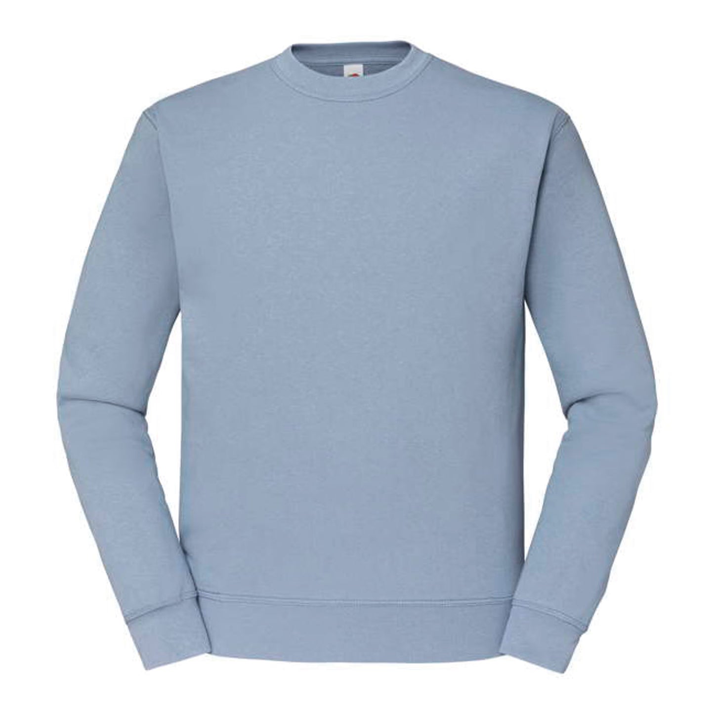 Sweat-shirt col rond Classic SC163 Fruit of the Loom bleu minéral - Coton bio 280g/m²
