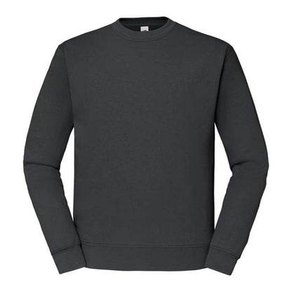 Sweat-shirt col rond Classic SC163 Fruit of the Loom graphite clair - Coton bio 280g/m²