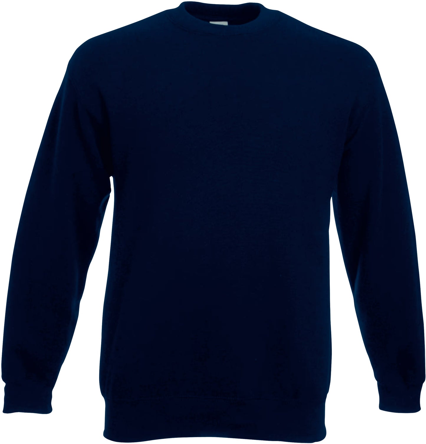 Sweat-shirt col rond Classic SC163 Fruit of the Loom marine profonde - Coton bio 280g/m²