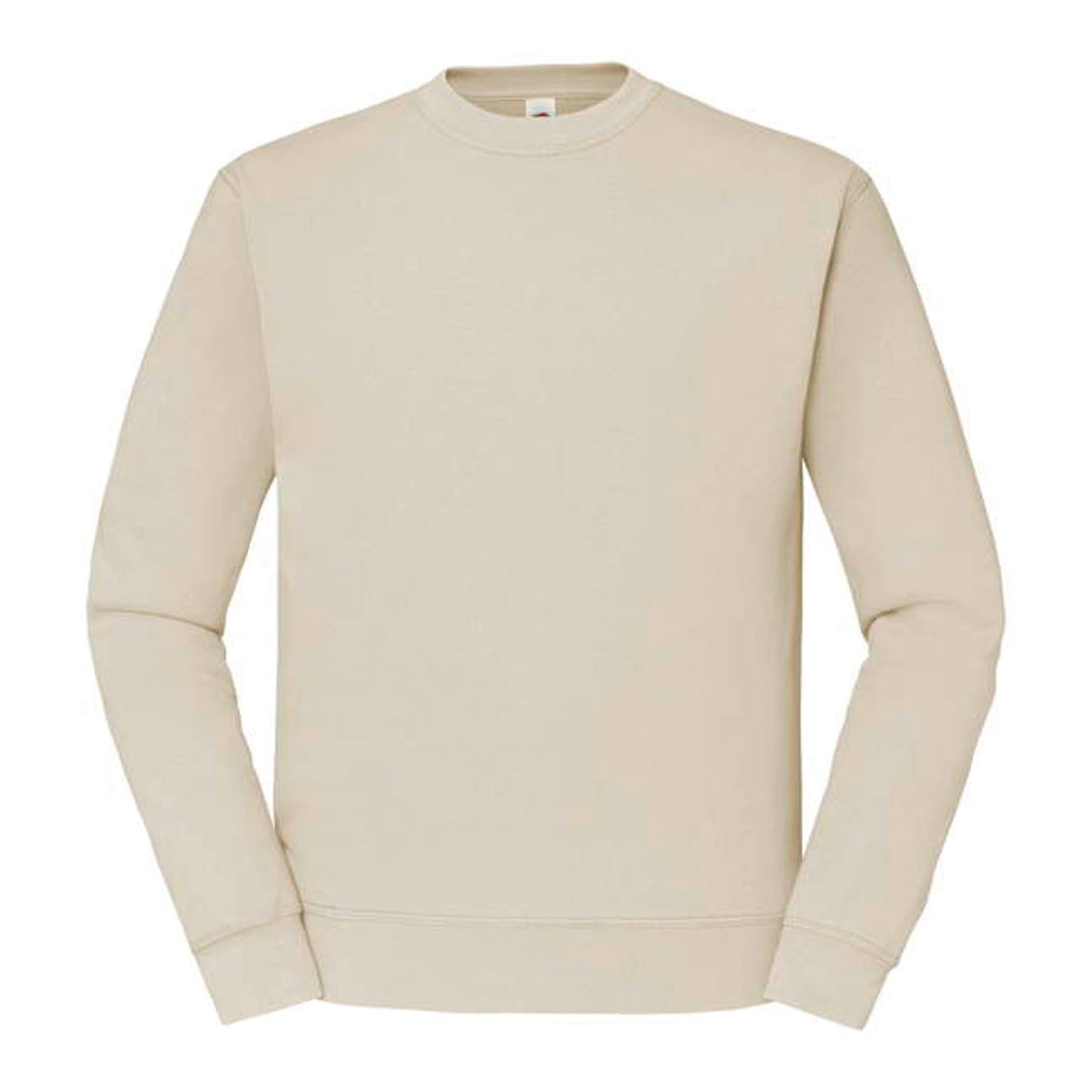 Sweat-shirt col rond Classic SC163 Fruit of the Loom naturel - Coton bio 280g/m²