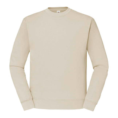 Sweat-shirt col rond Classic SC163 Fruit of the Loom naturel - Coton bio 280g/m²