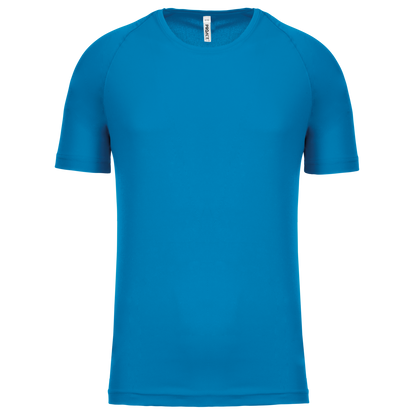 T-shirt premium PA445 couleur Aqua Blue - Personnalisation express 1h à Biscarrosse Plage