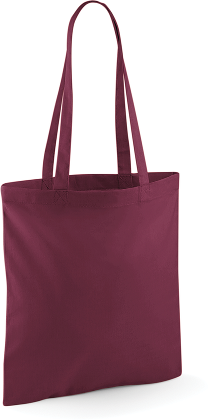 Tote bag W101 Westford Mill bordeaux personnalisable - COCO PYLA Biscarrosse Plage