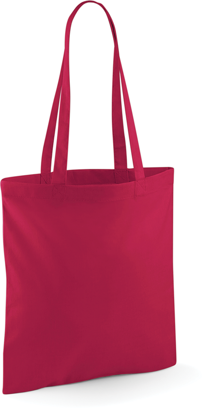 Tote bag W101 Westford Mill cranberry personnalisable - COCO PYLA Biscarrosse Plage