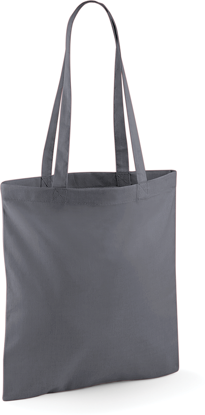Tote bag W101 Westford Mill gris graphite personnalisable - COCO PYLA Biscarrosse