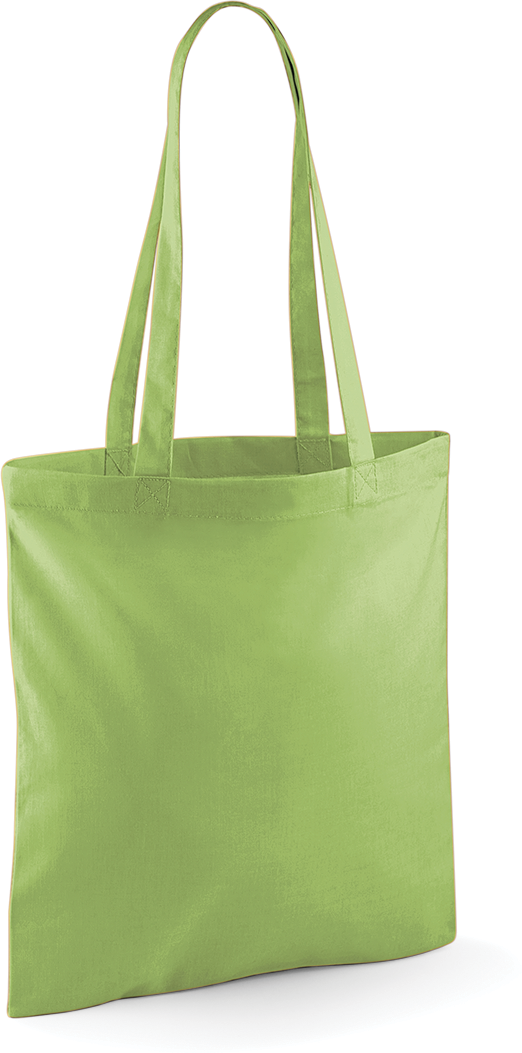 Tote bag W101 Westford Mill kiwi personnalisable - COCO PYLA Biscarrosse Plage