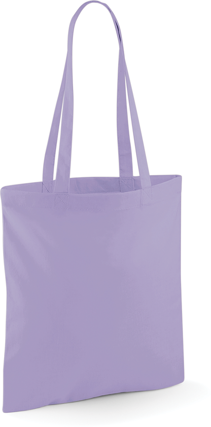 Tote bag W101 Westford Mill lavande personnalisable - COCO PYLA Biscarrosse Plage
