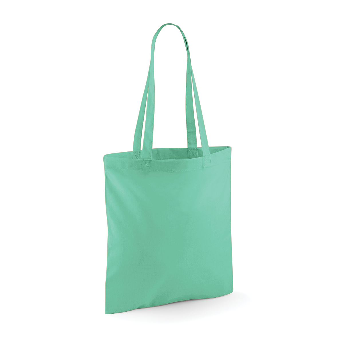 Tote bag W101 Westford Mill vert menthe personnalisable - COCO PYLA Biscarrosse Plage