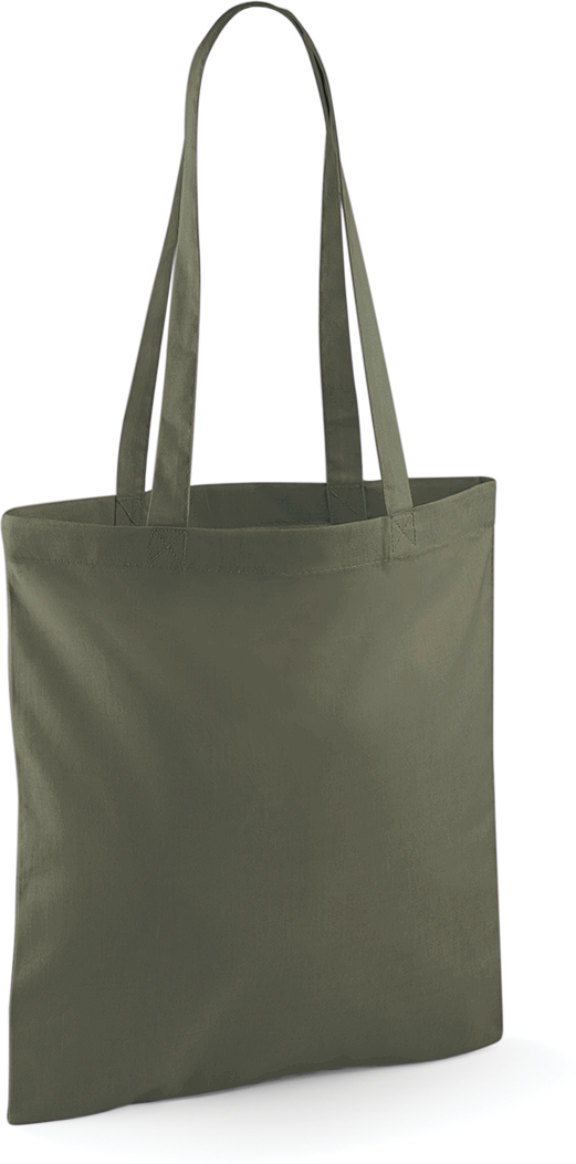 Tote bag W101 Westford Mill vert olive personnalisable - COCO PYLA Biscarrosse Plage
